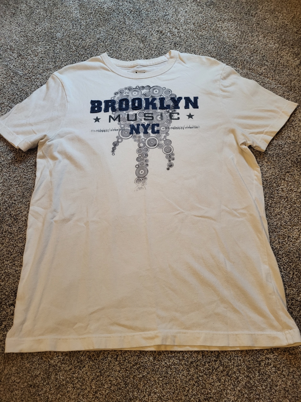 Urban Pipeline White Brooklyn Music NYC Graphic Tee